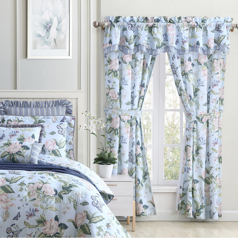 Royal Heritage Home Williamsburg Garden Image 100% Cotton Floral Room